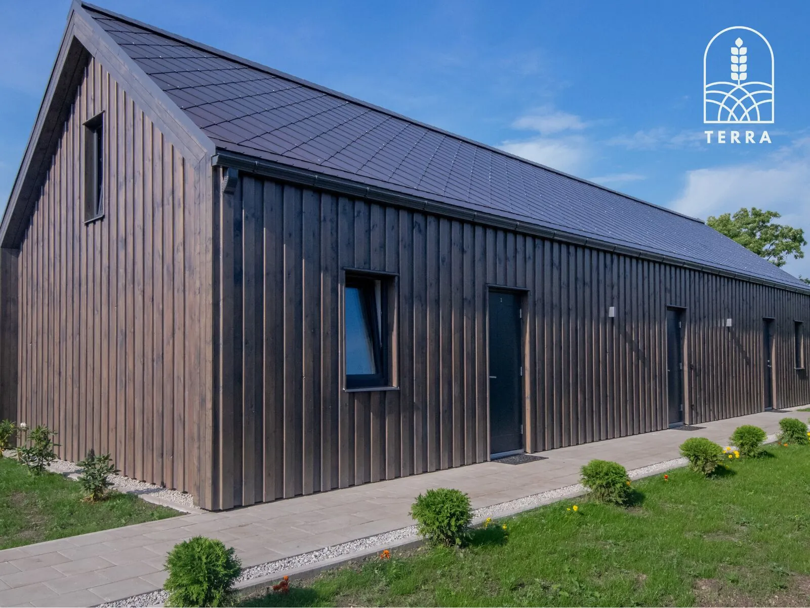 Terra House, gara tumša koka māja ar dārzu — Kaia House, Ventspils
