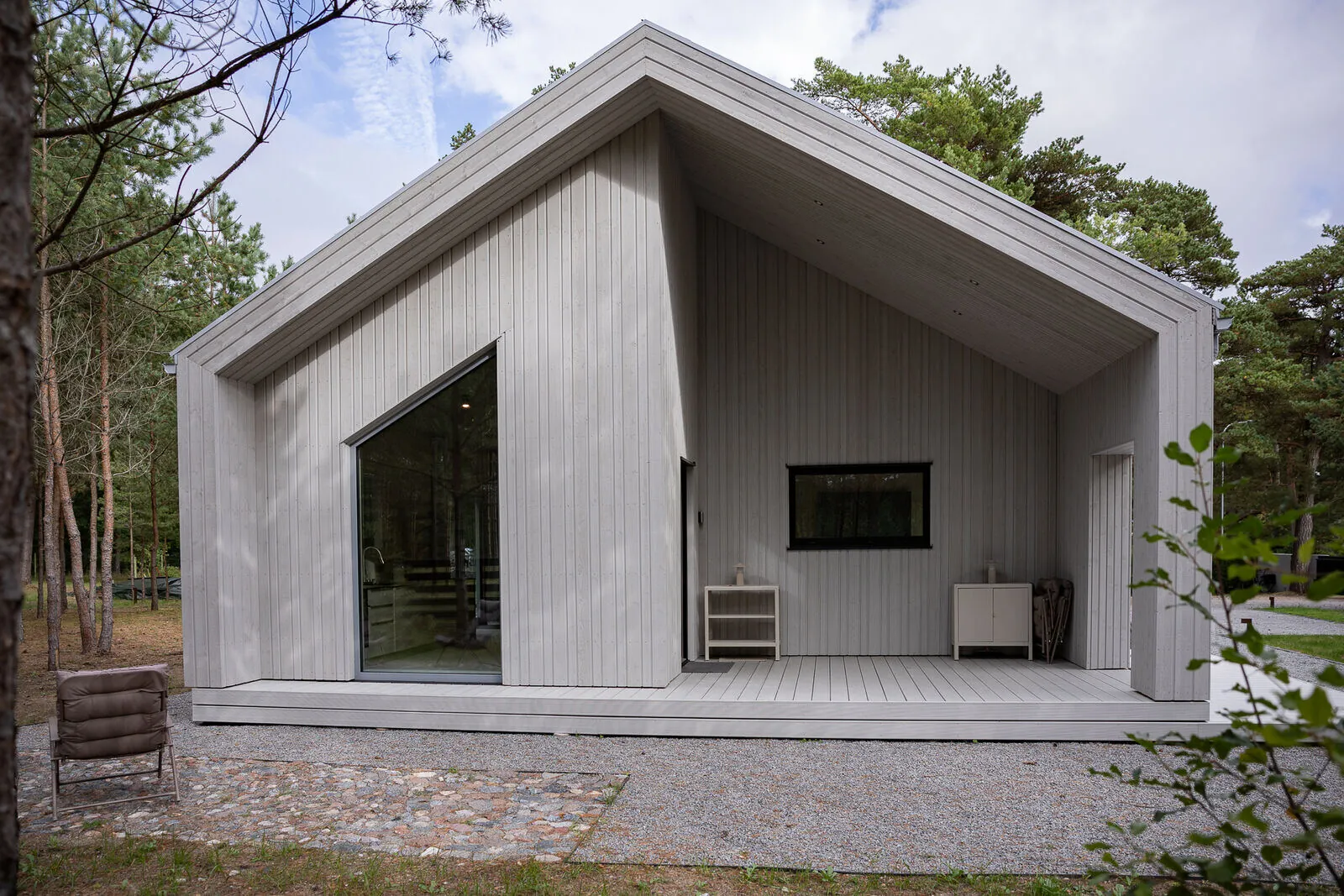 Kaia House zelmiņa gals ar terasi
